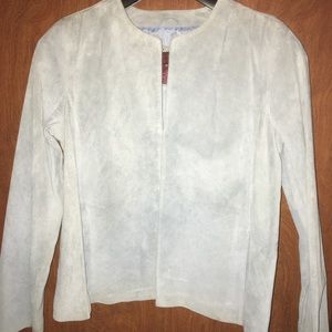 Merona Light Blue Suede Jacket